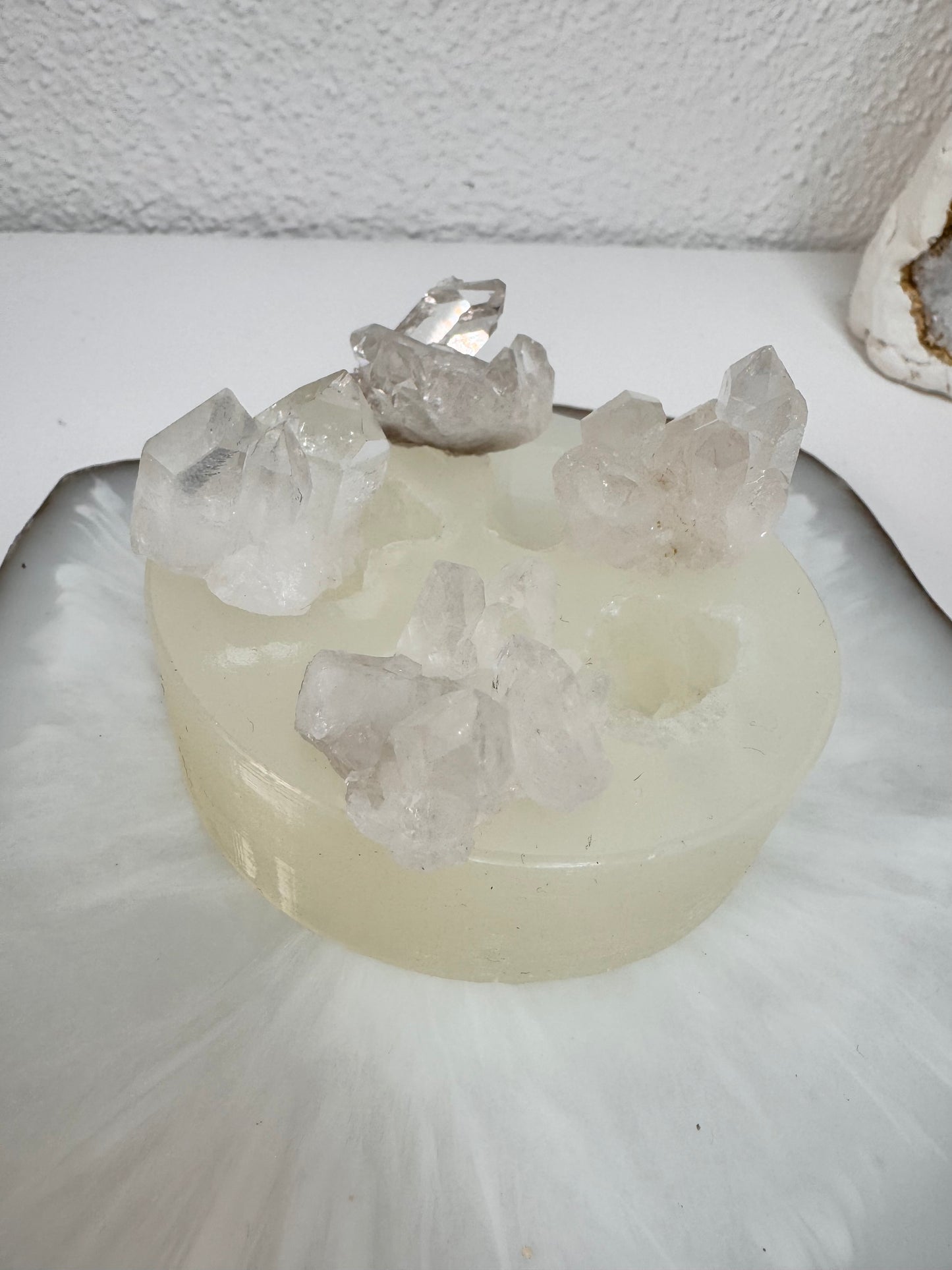 Silikonform Mini Bergkristall Cluster