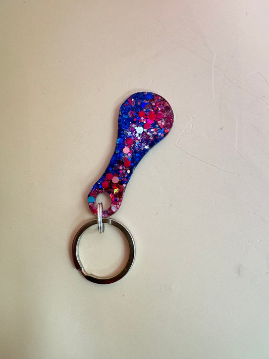 Glitzer Einkaufswagenlöser