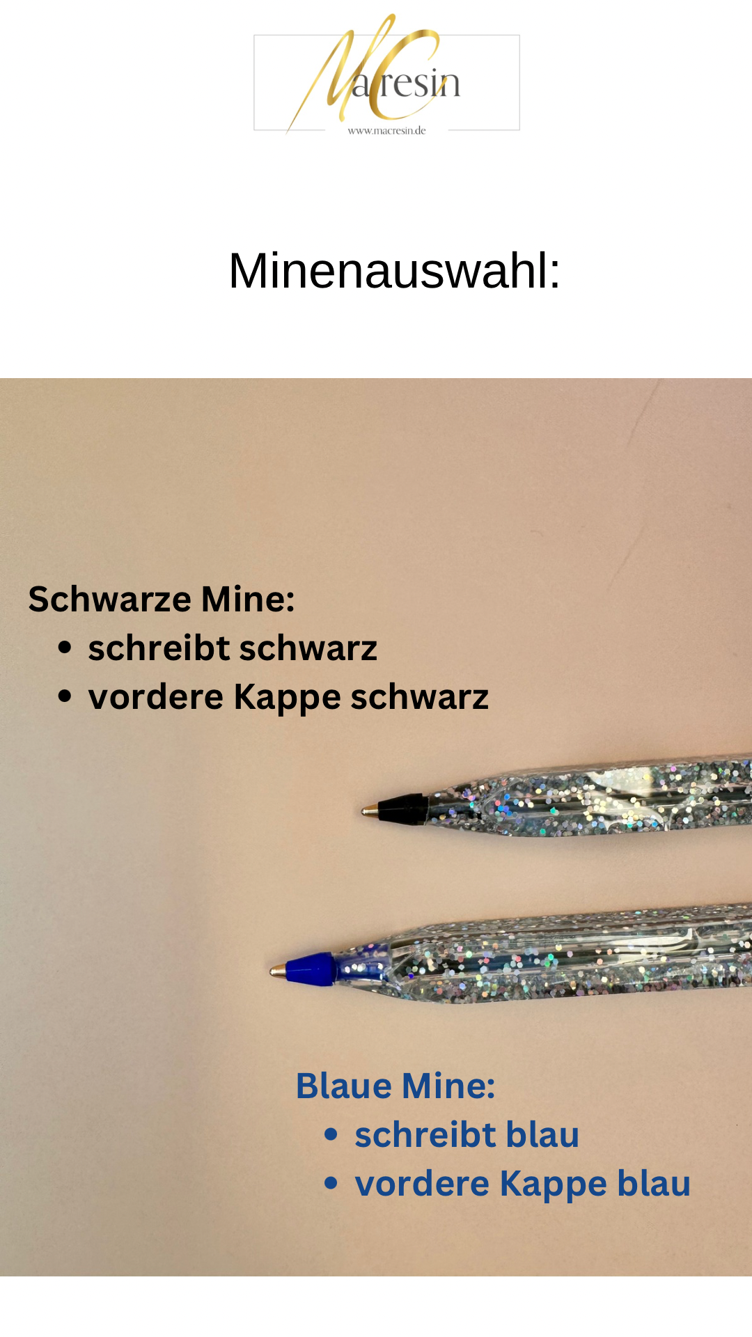 2farbiger Kugelschreiber mit wechselbarer Mine