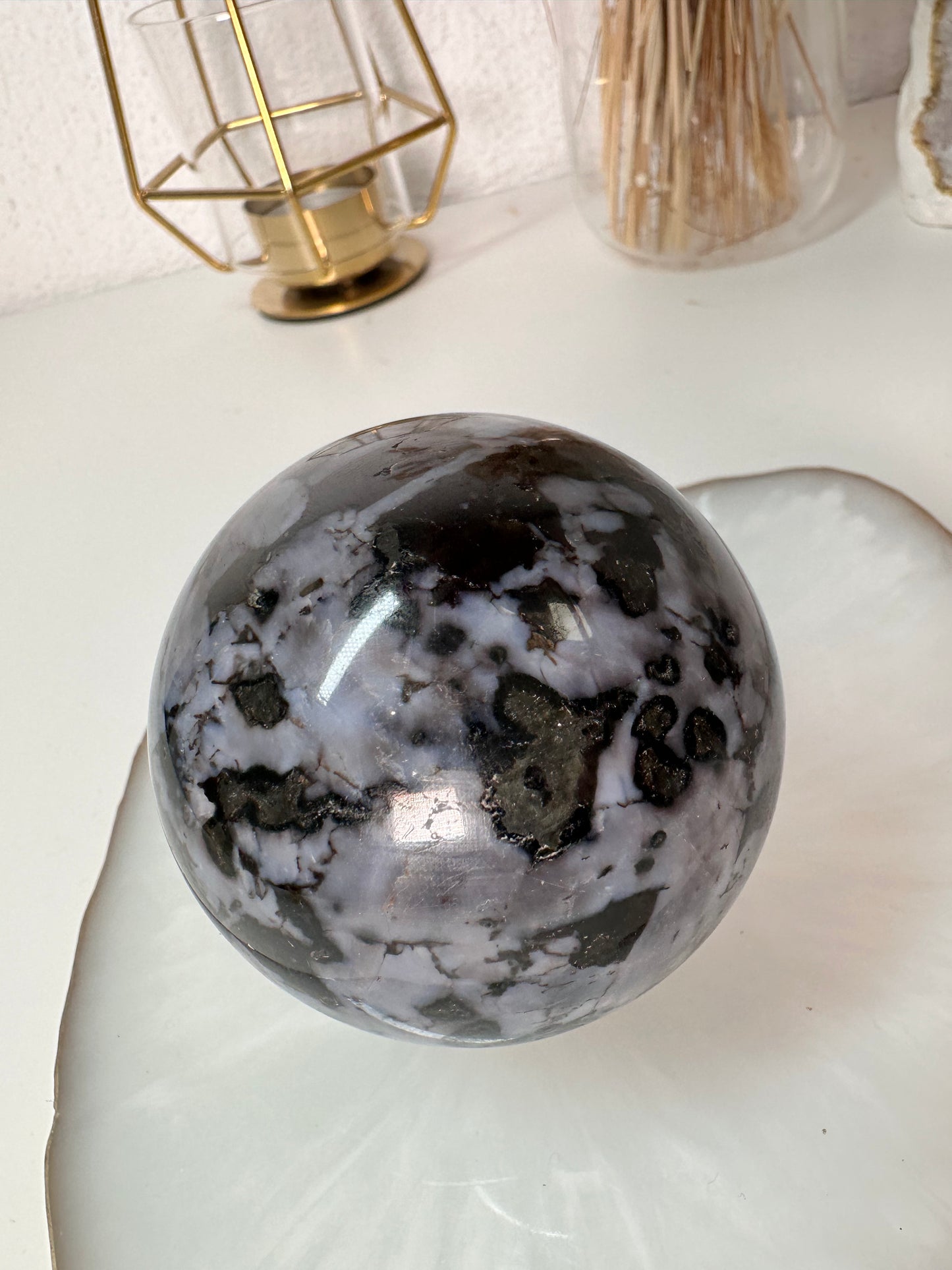 Gabbro Kugel Nr. 39G