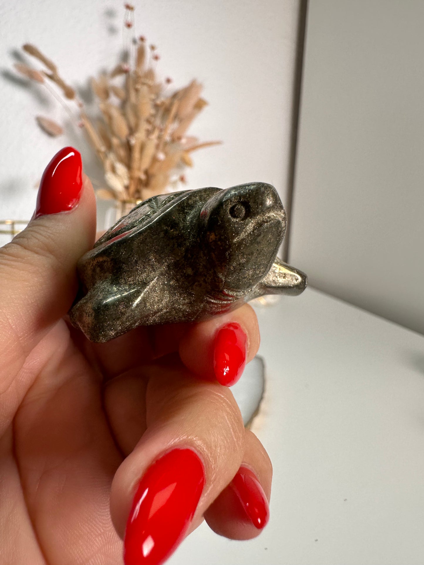 B-Ware Pyrit Schildkröte 18F