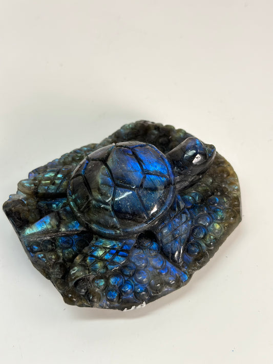 Labradorit Schildkröte 69B