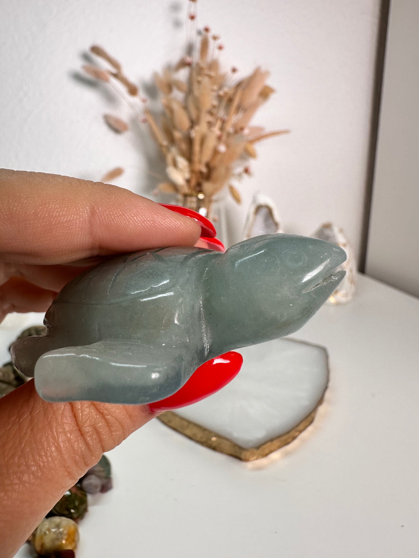 Aquamarin Schildkröte 39P