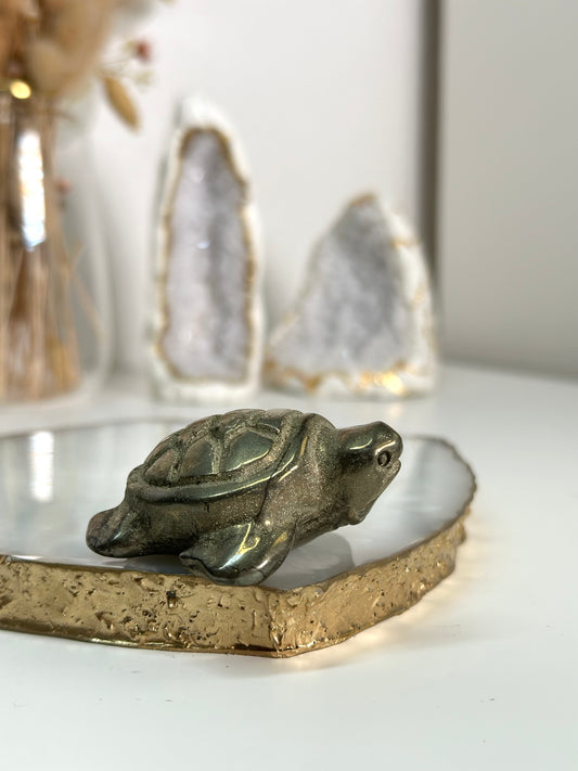 Pyrit Schildkröte 22H