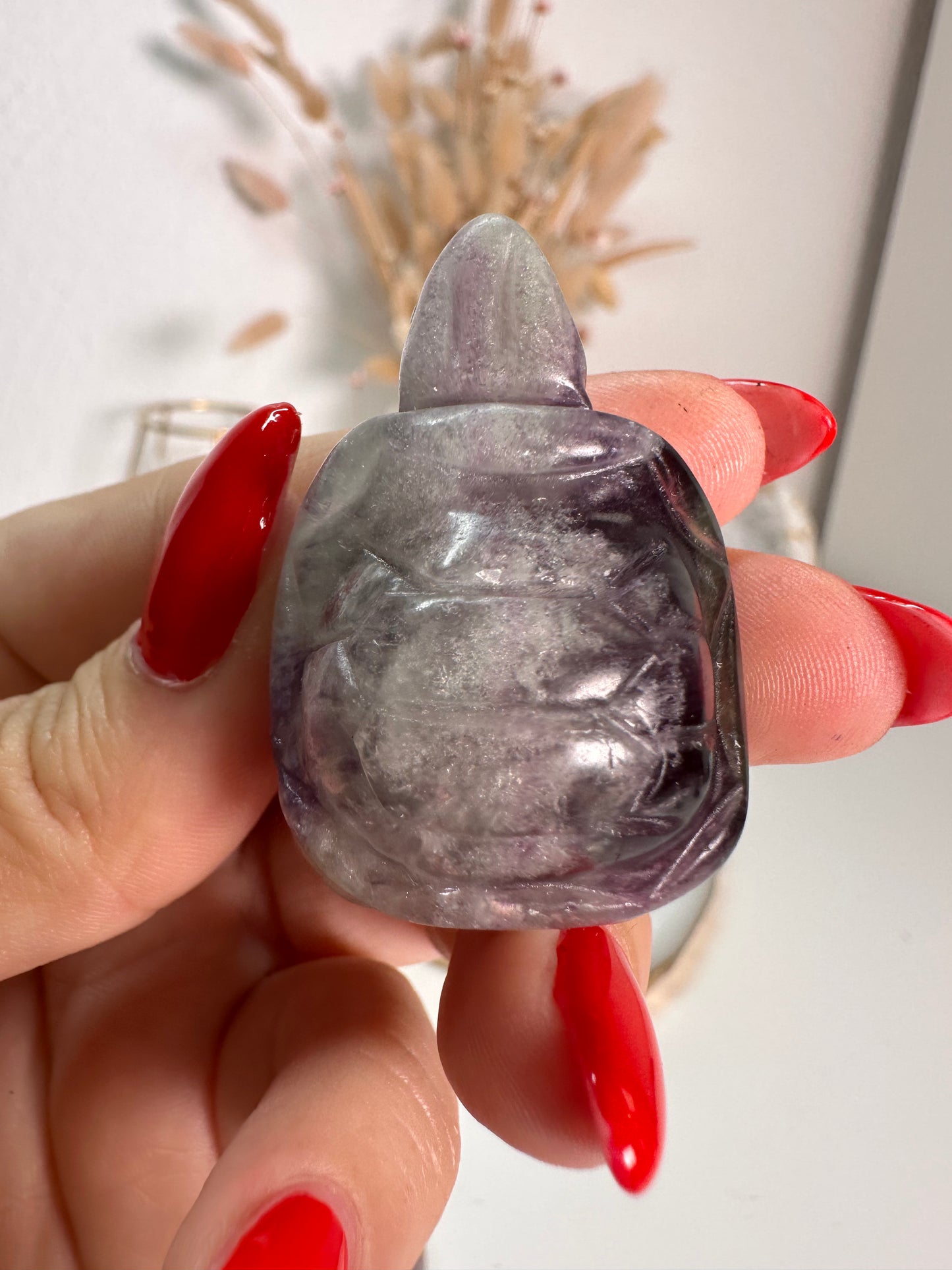 Fluorit Schildkröte 12P