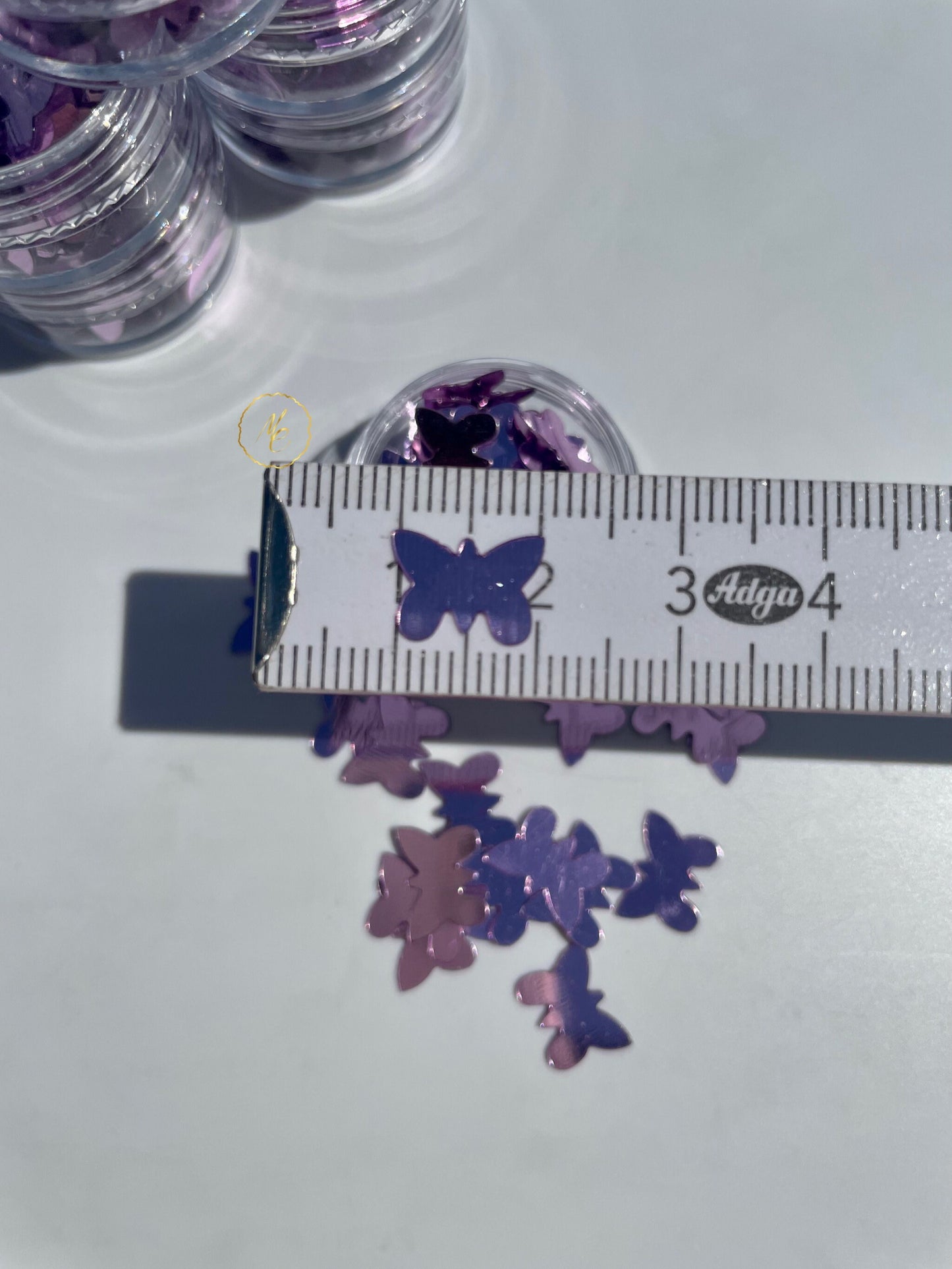 Große Schmetterling Flakes