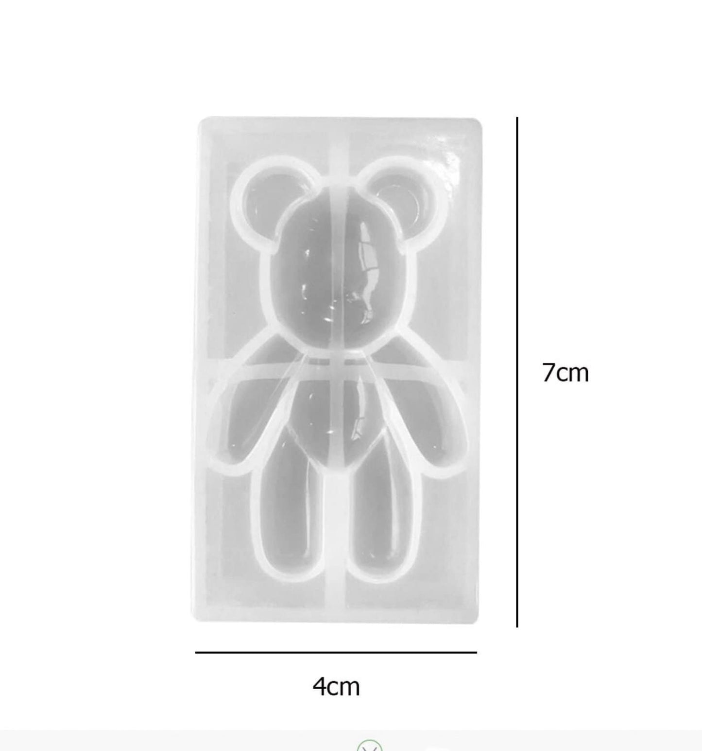 Silikonform Bärchen Nr. 1