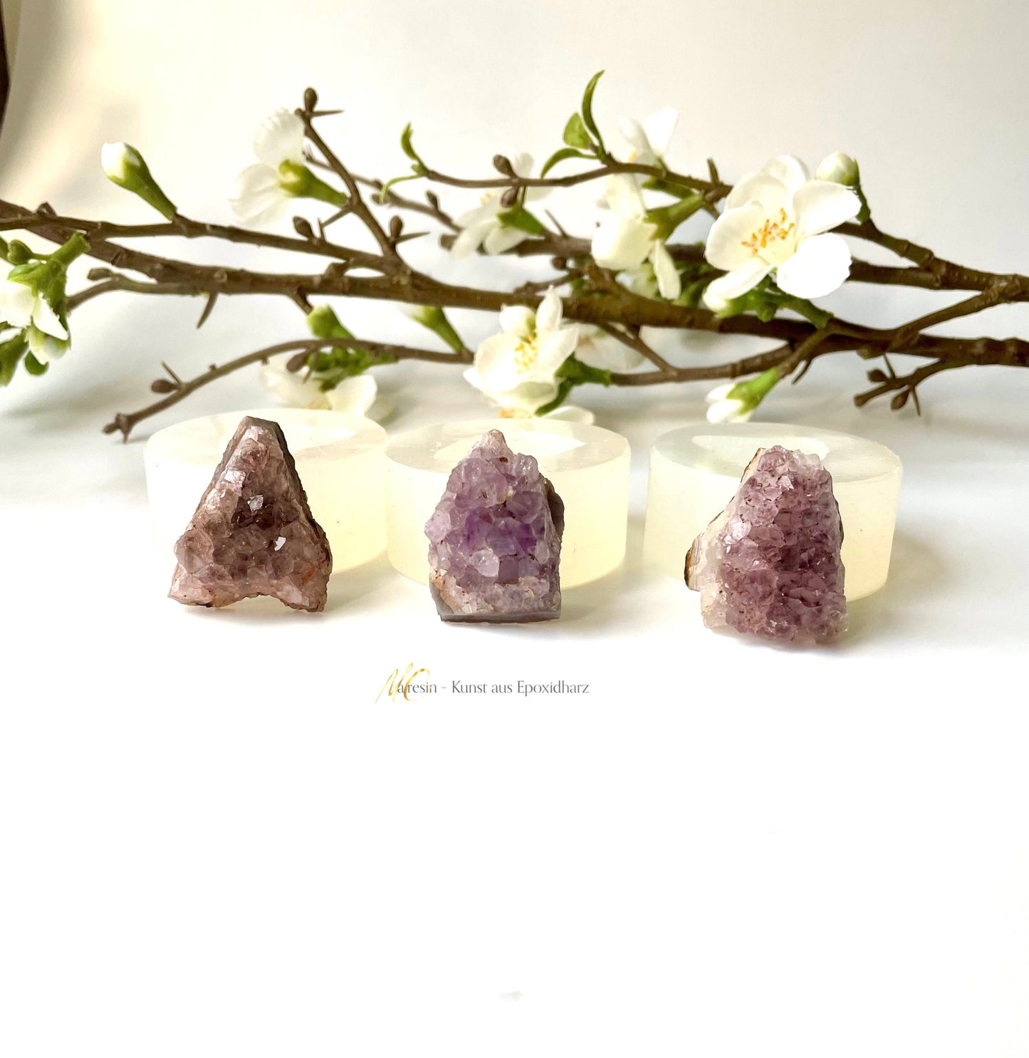 Silikonform kleiner Amethyst