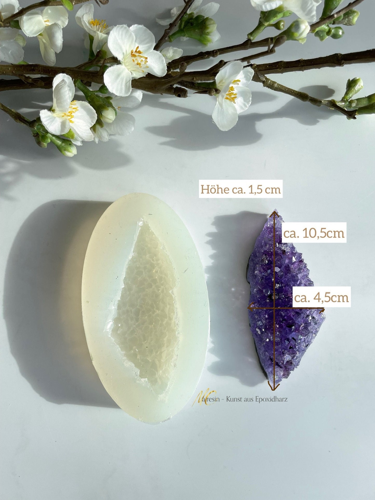 Silikonform Amethyst