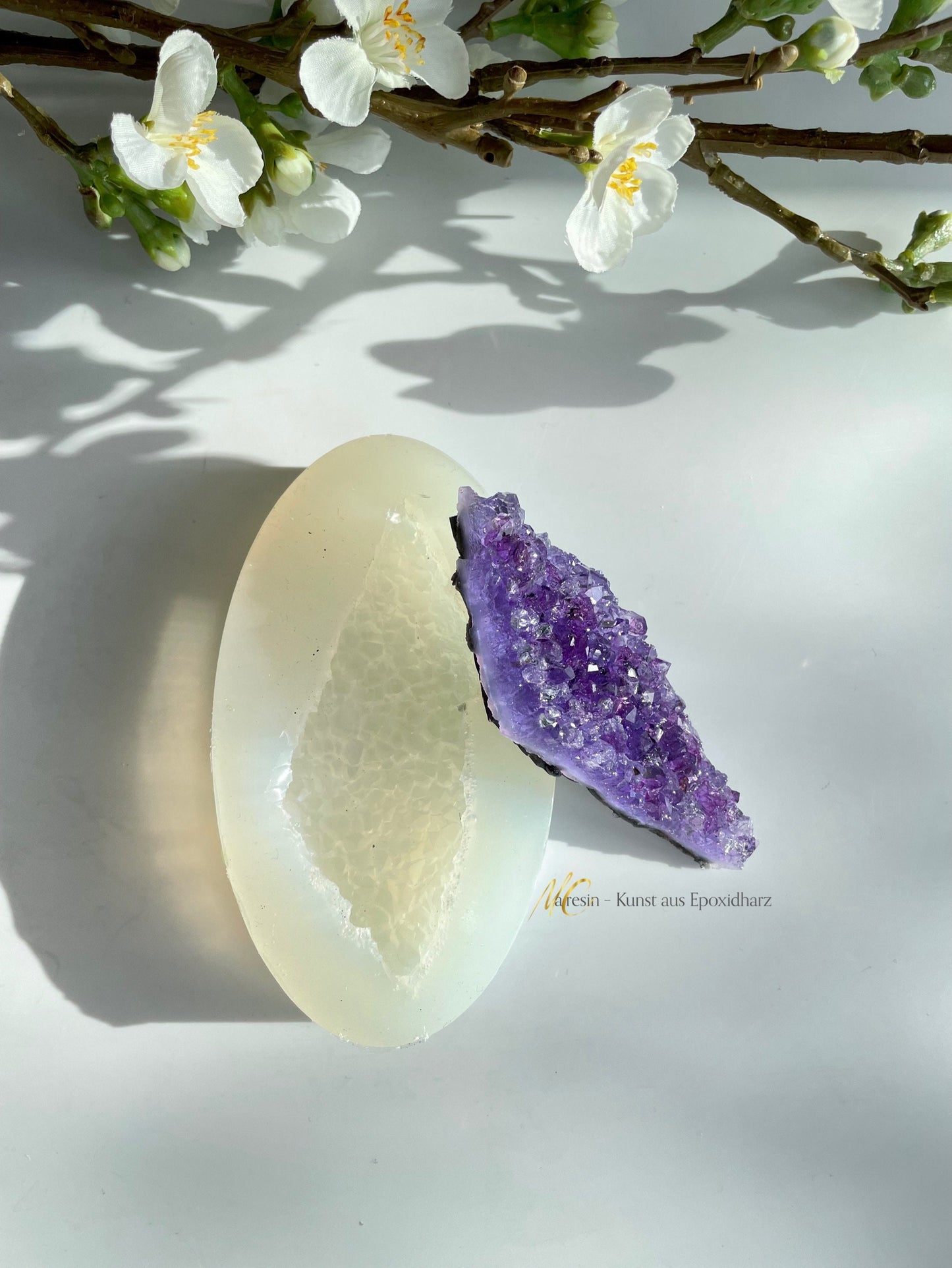 Silikonform Amethyst