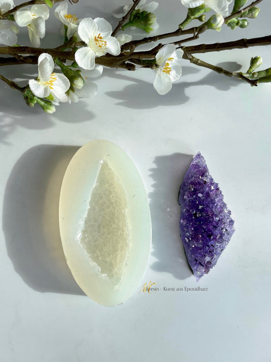 Silikonform Amethyst