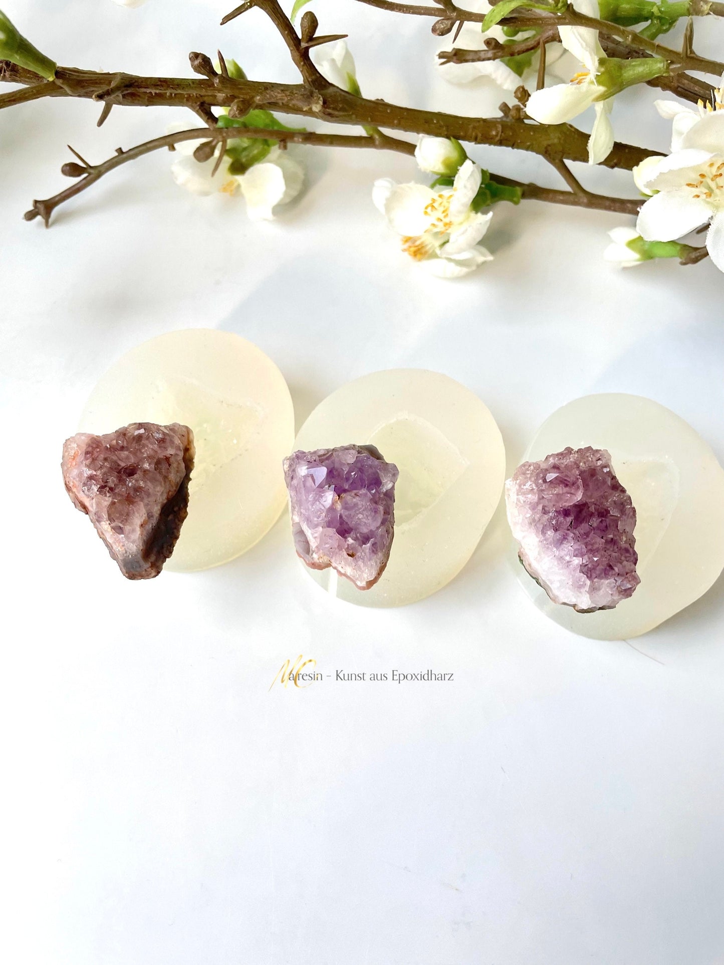 Silikonform kleiner Amethyst