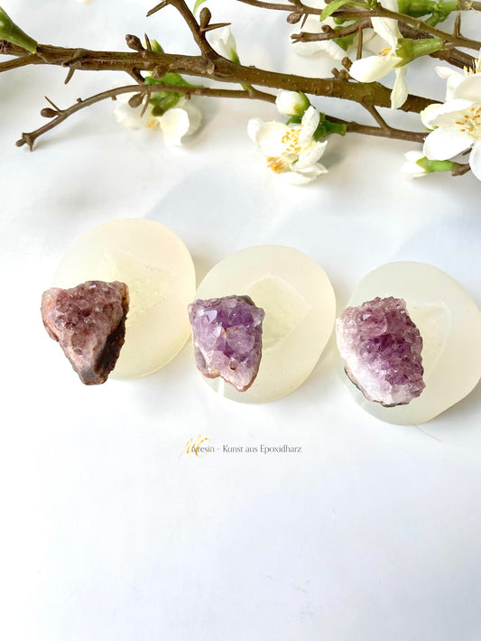 Silikonform kleiner Amethyst