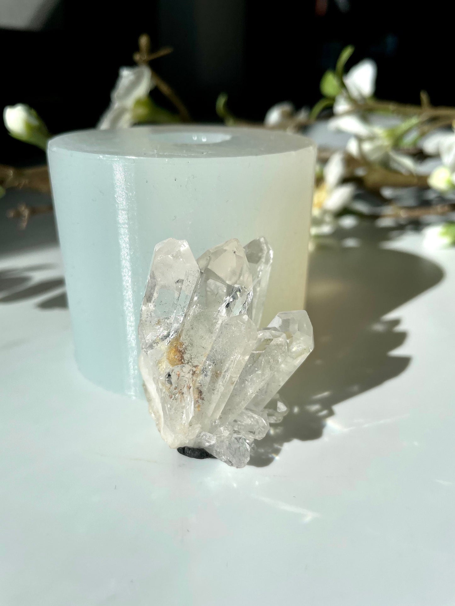 Silikonform kleiner Bergkristall
