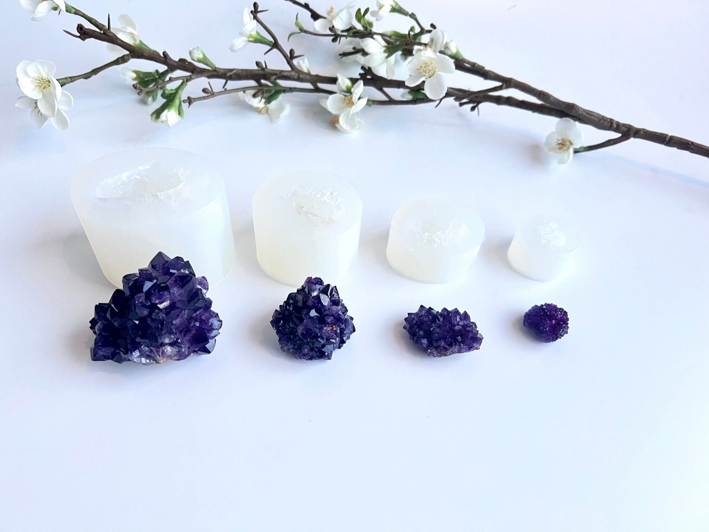 Silikonformen Igel Amethyst