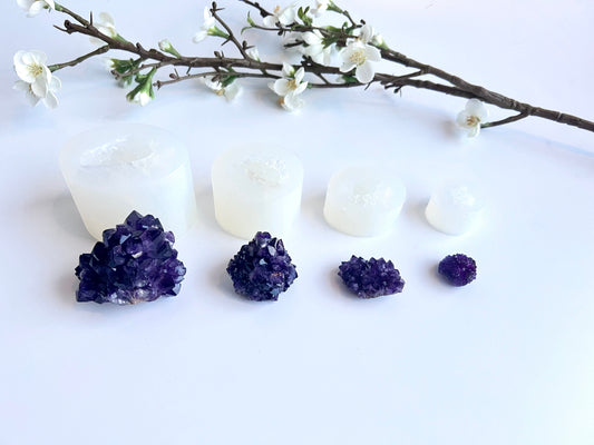 Silikonformen Igel Amethyst