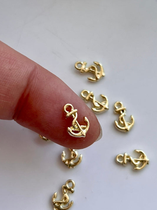 Anker in Gold