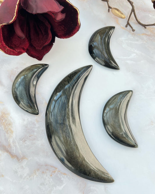 Gold Obsidian Mond