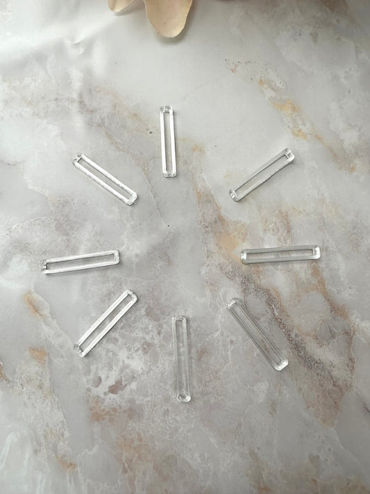 Acryl Striche silber zur Uhrenherstellung