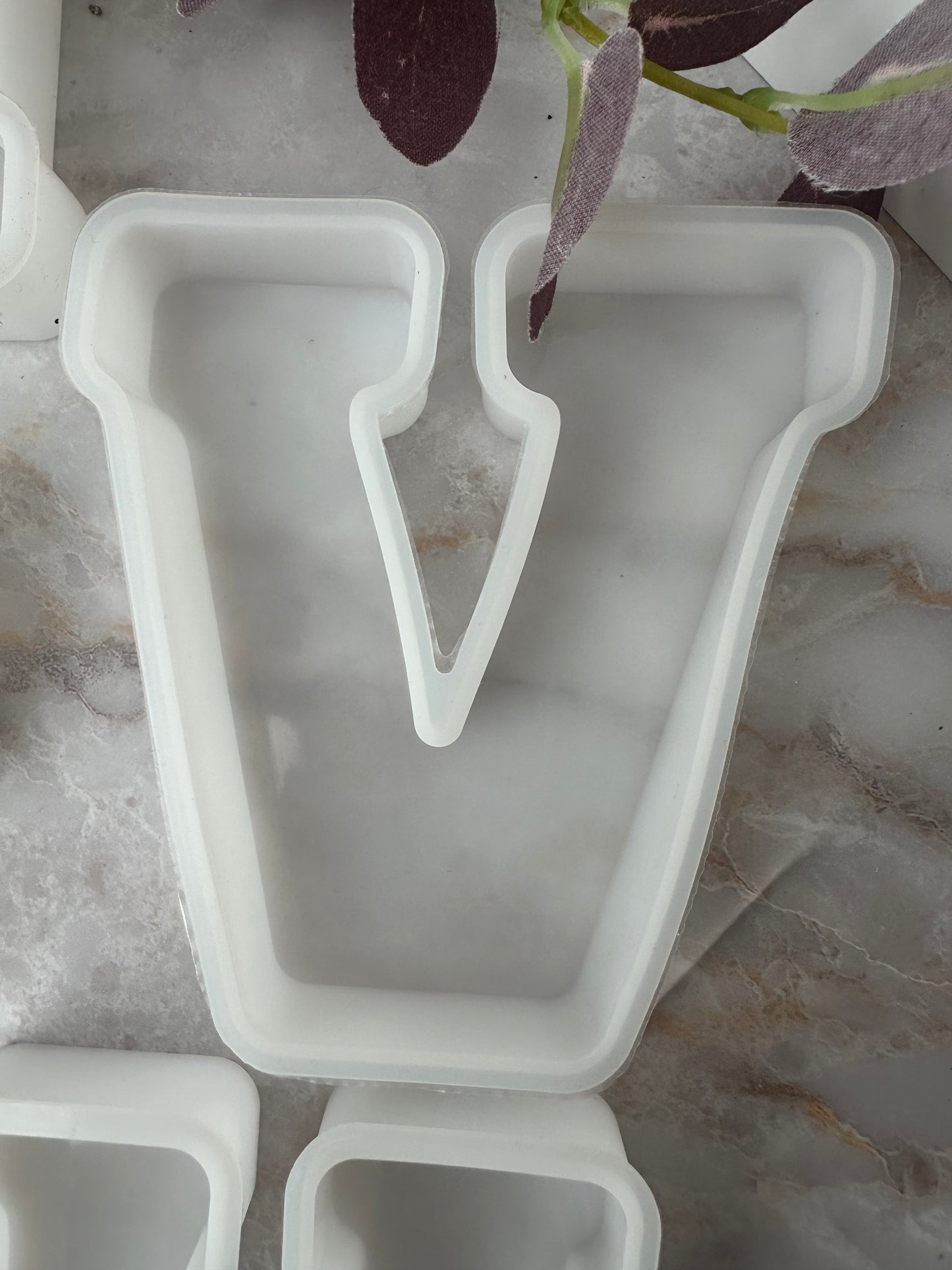 Silikonform kleine "große" Buchstaben -B Ware