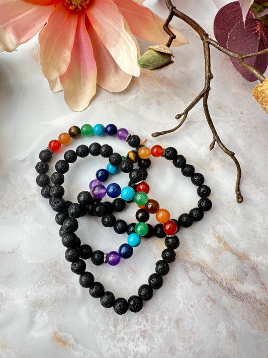 Kugelarmband 7 Chakra