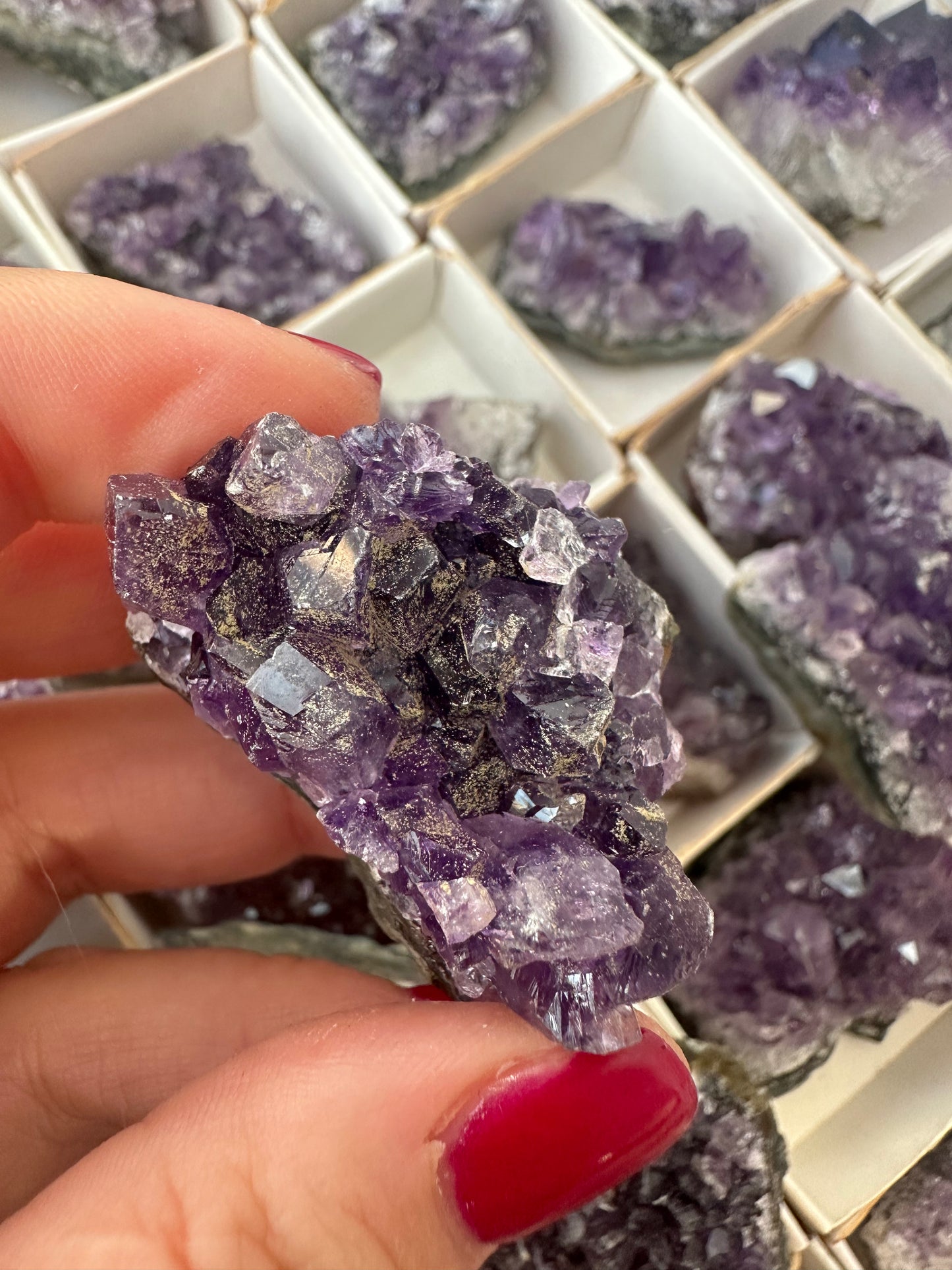 Amethyst Cluster Größe S
