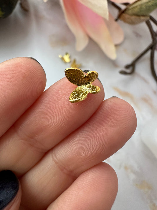 Schmetterlinge in Gold
