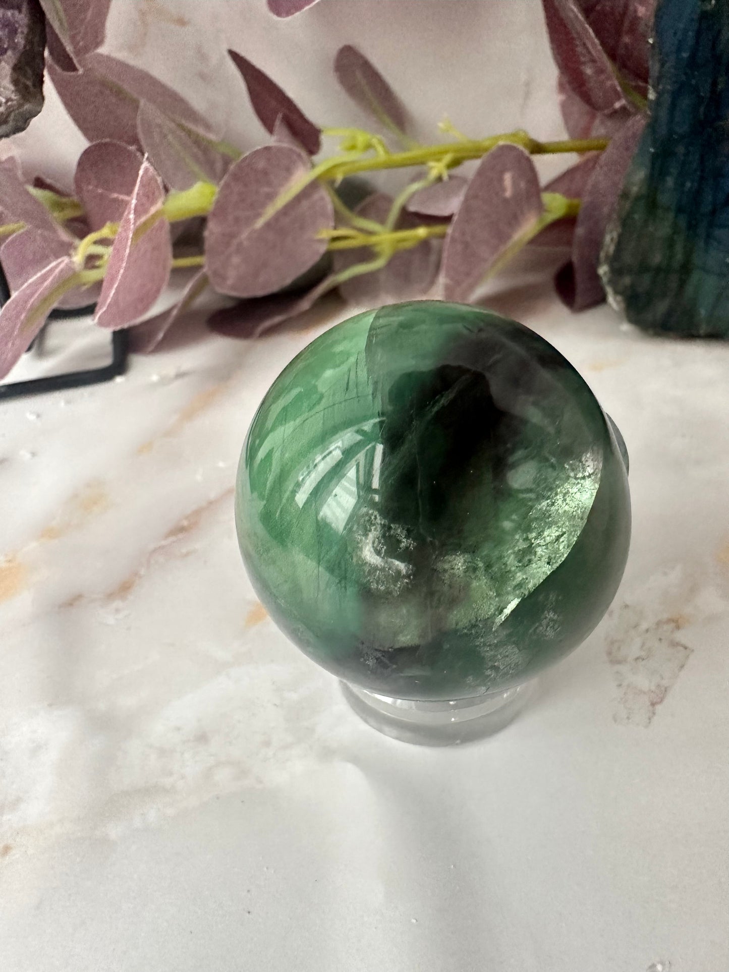 Fluorit Kugel grün 36C