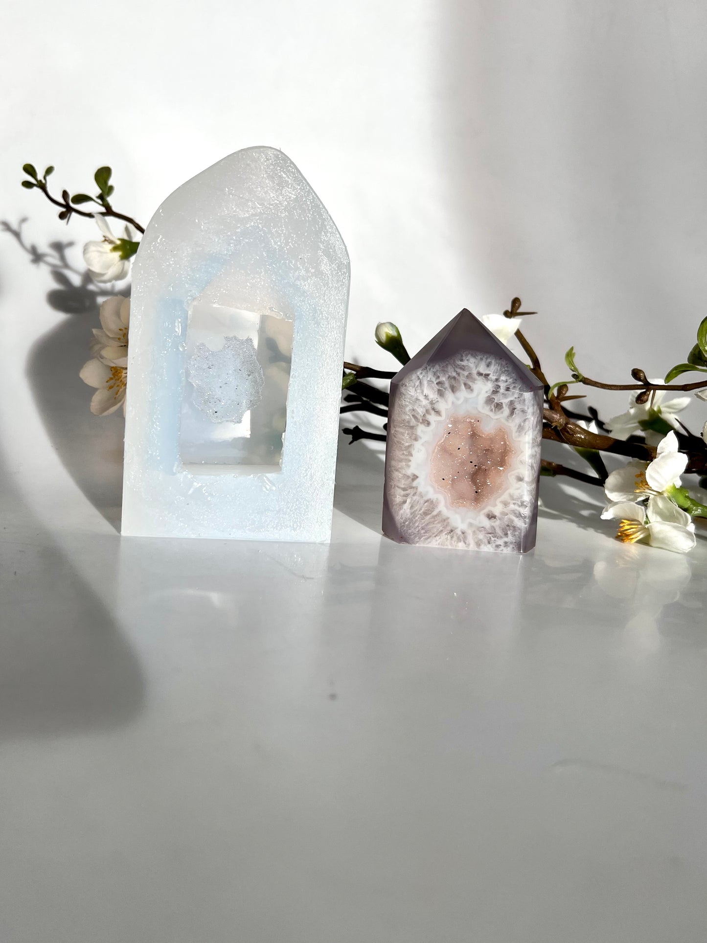 Silikonform Druzy Achat Turm Nr. 2
