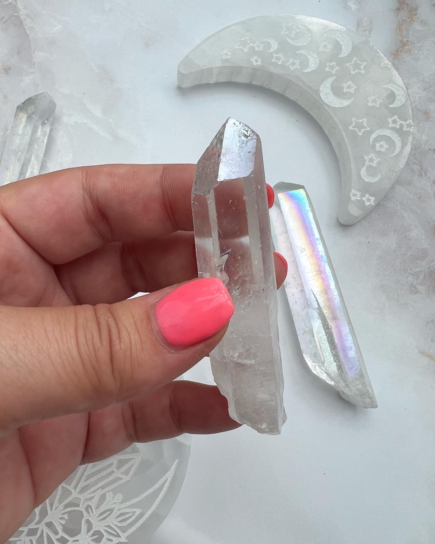 Angel Aura Quarz Spitze