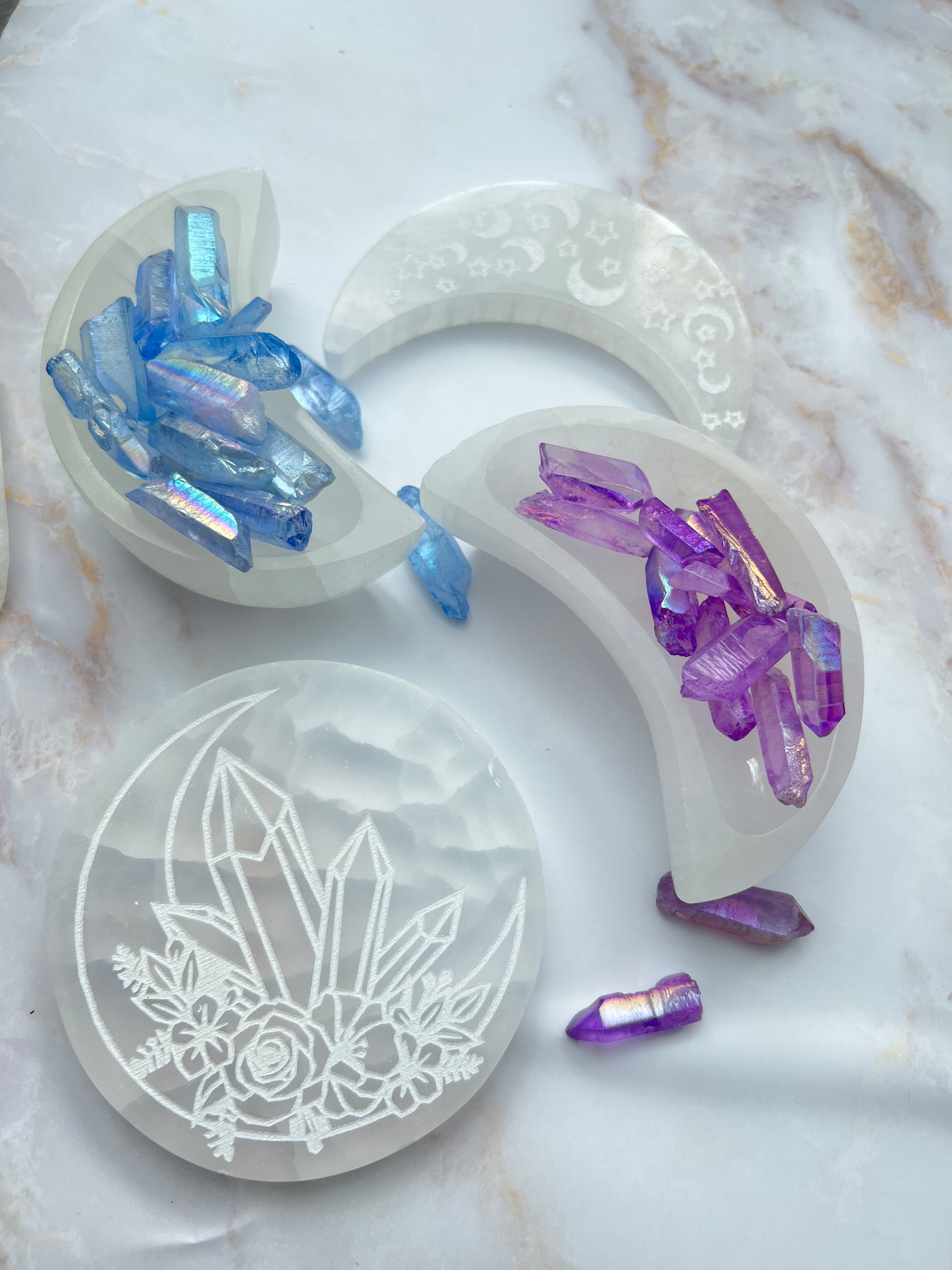 Mini Angel Aura Spitze blau