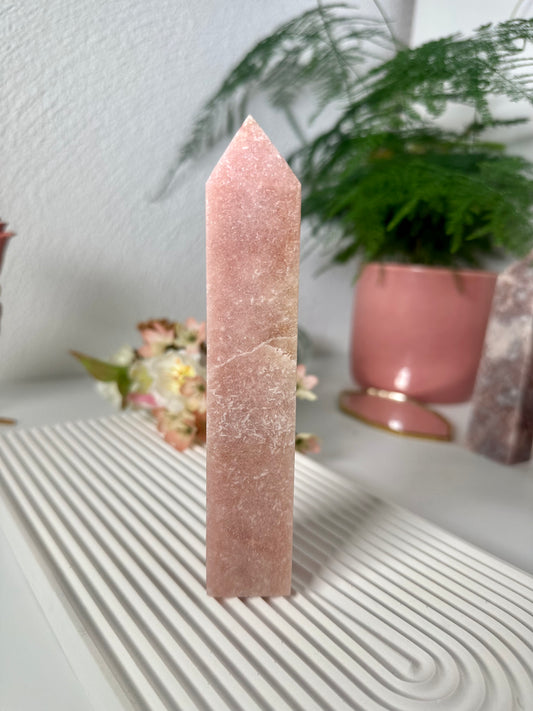 B-Ware Pink Amethyst Turm 42A