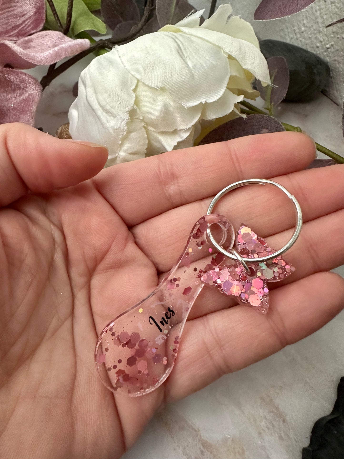 Personalisierter Glitzer Einkaufswagenlöser