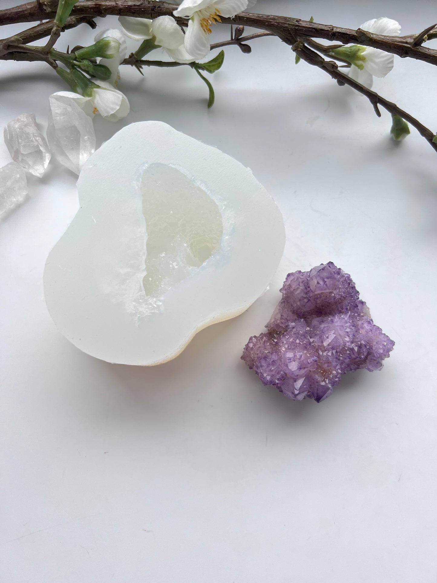 Silikonform Kaktus Amethyst Cluster