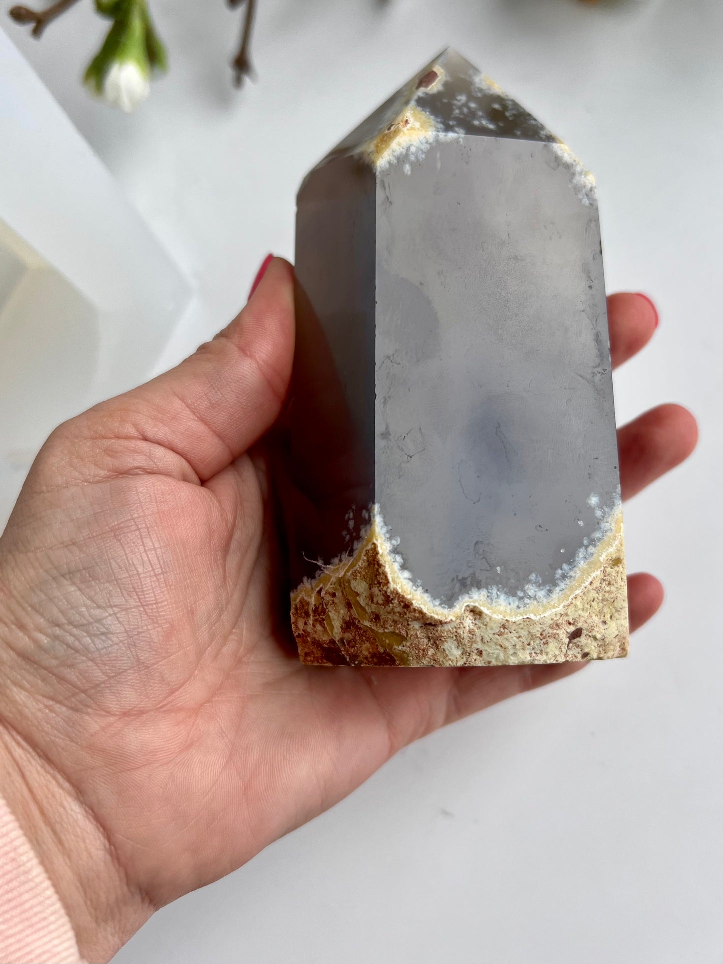 Silikonform Druzy Achat Turm Nr. 3