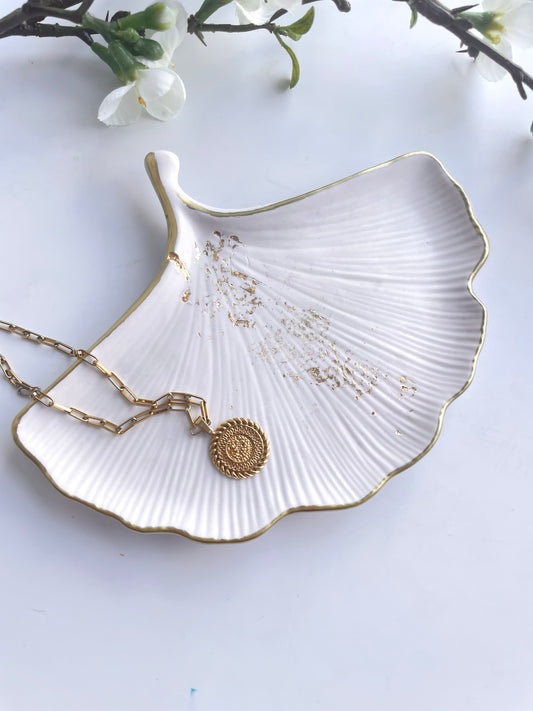 Ginkgo Blatt Schälchen