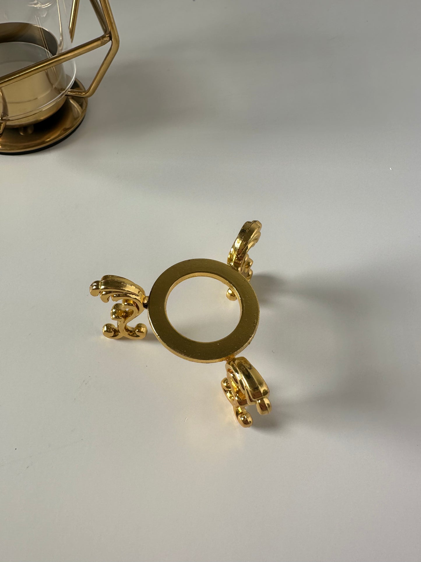 Kugelhalter goldfarben