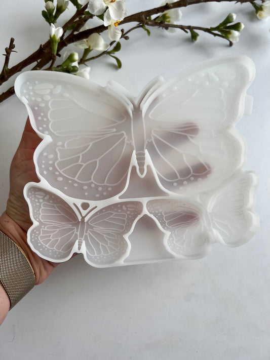 Silikonform Schmetterling