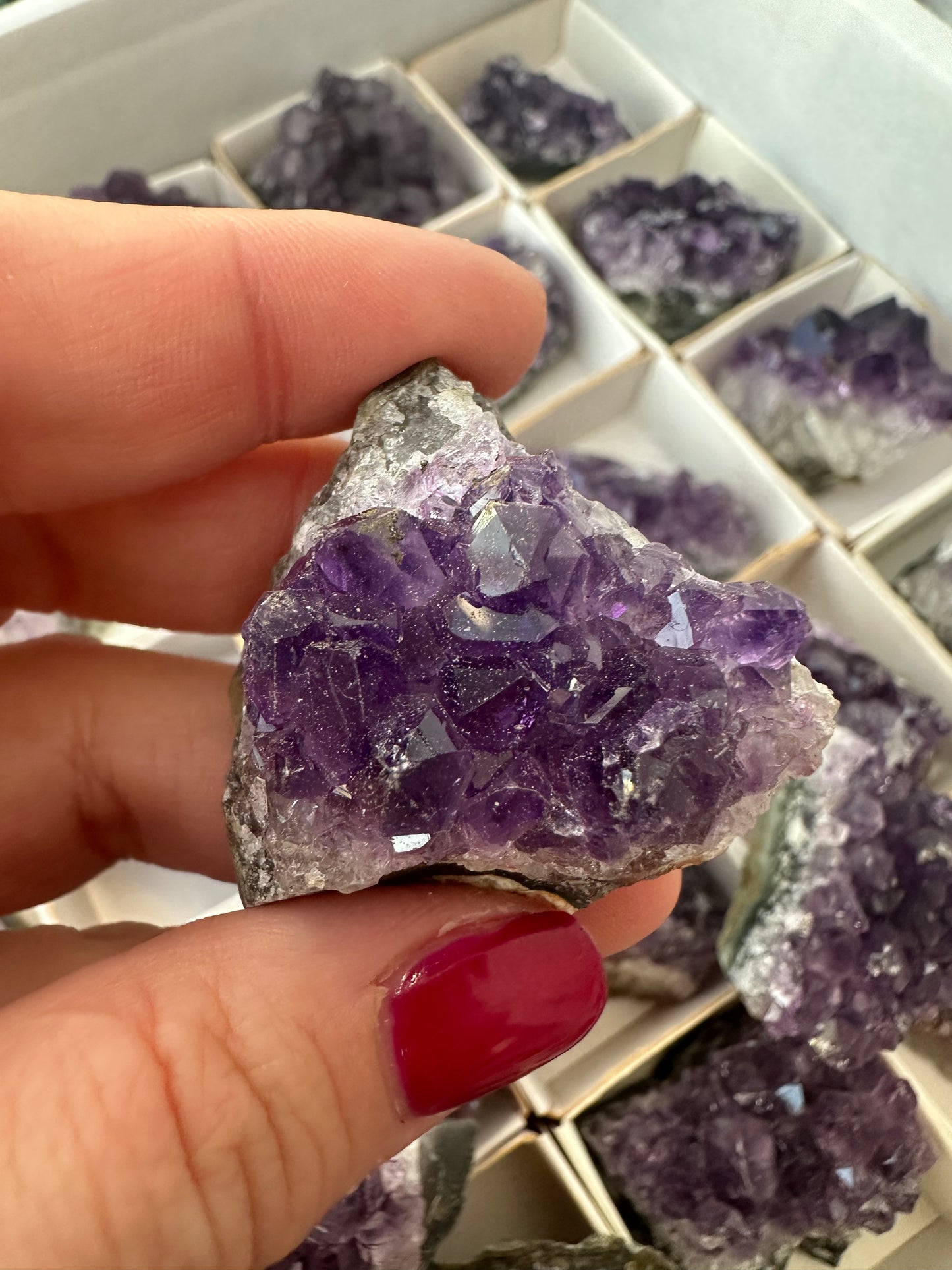 Amethyst Cluster Größe S