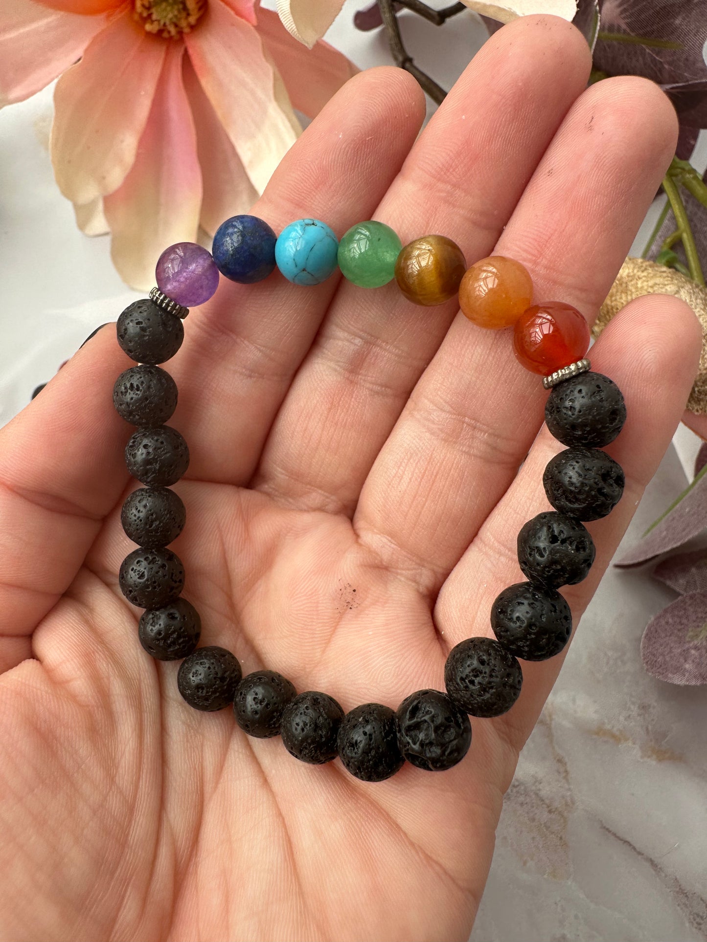 Kugelarmband 7 Chakra